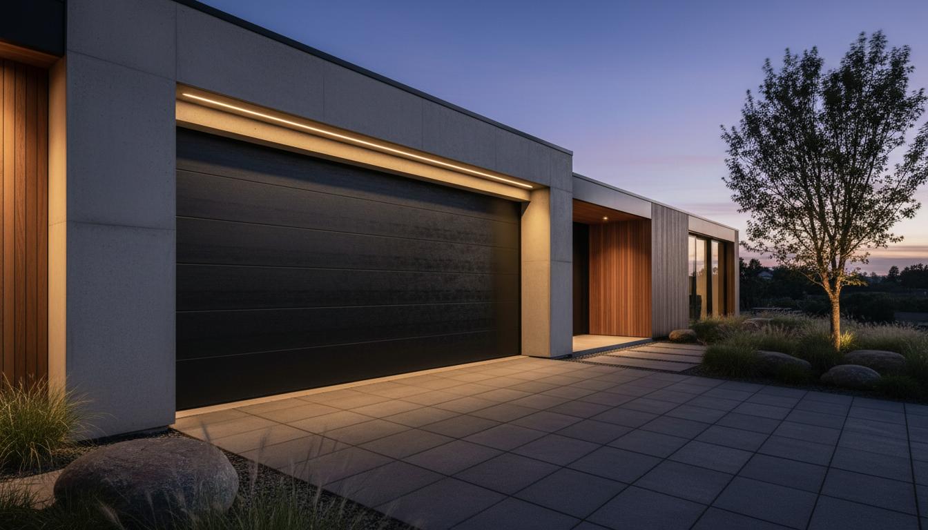 Modern Line Garage Door